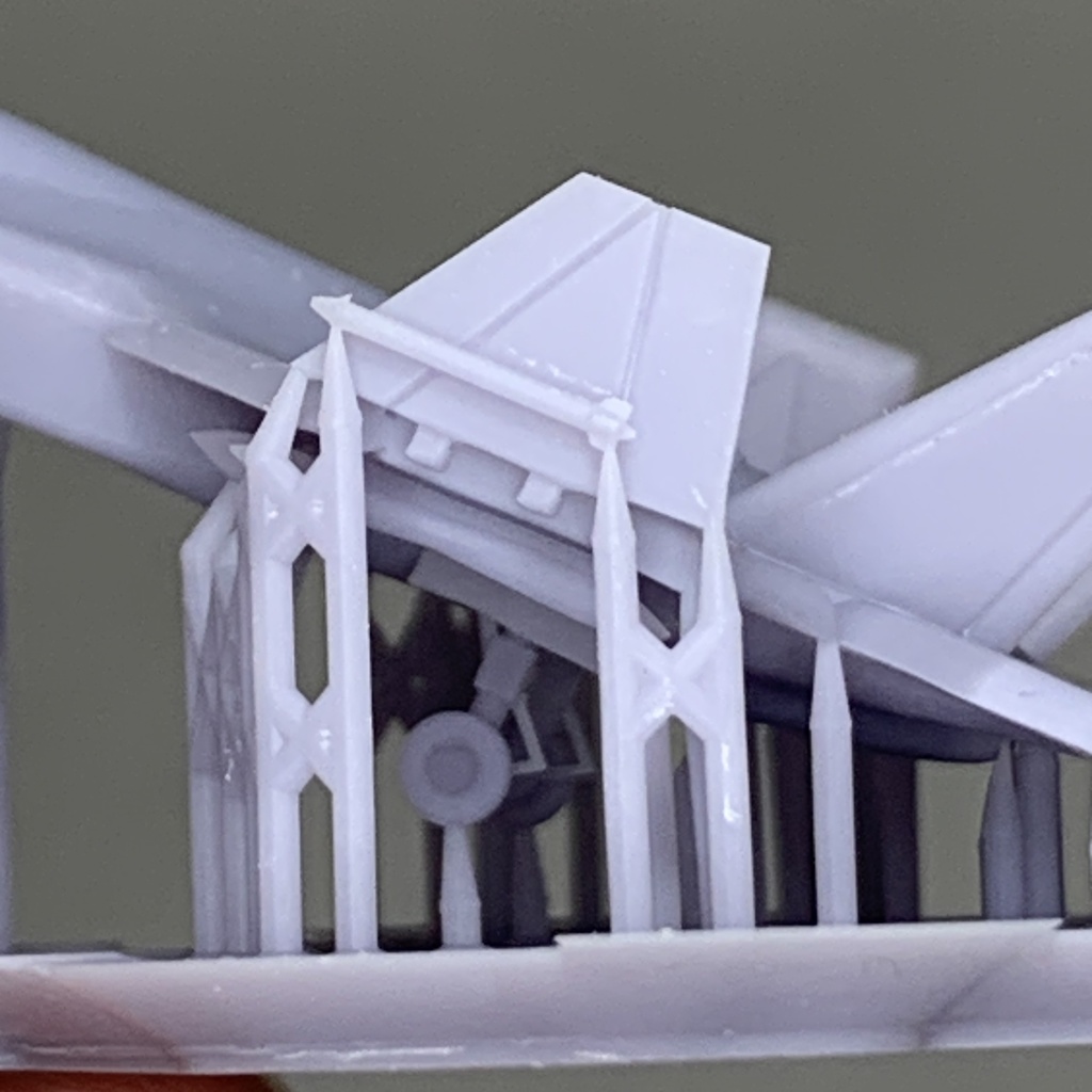 F-35C 4機 アメリカ海軍 空母艦載機 1/350 3Dプリント レジンパーツ 艦船模型