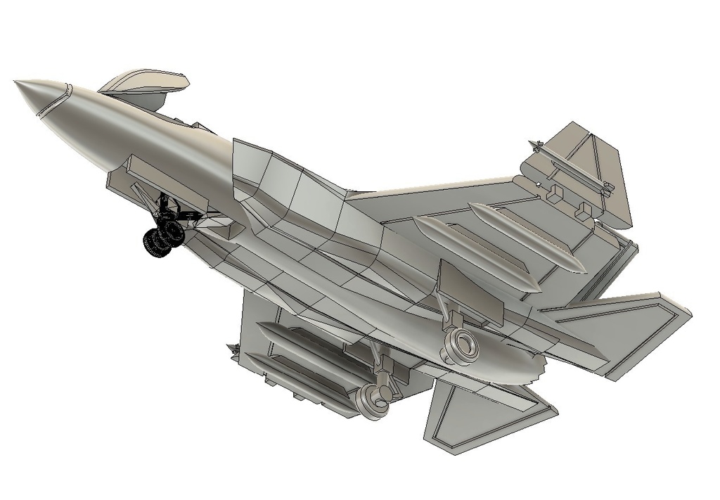 F-35C 4機 アメリカ海軍 空母艦載機 1/350 3Dプリント レジンパーツ 艦船模型