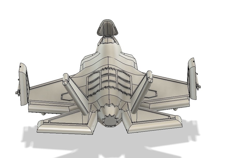 F-35C 4機 アメリカ海軍 空母艦載機 1/350 3Dプリント レジンパーツ 艦船模型