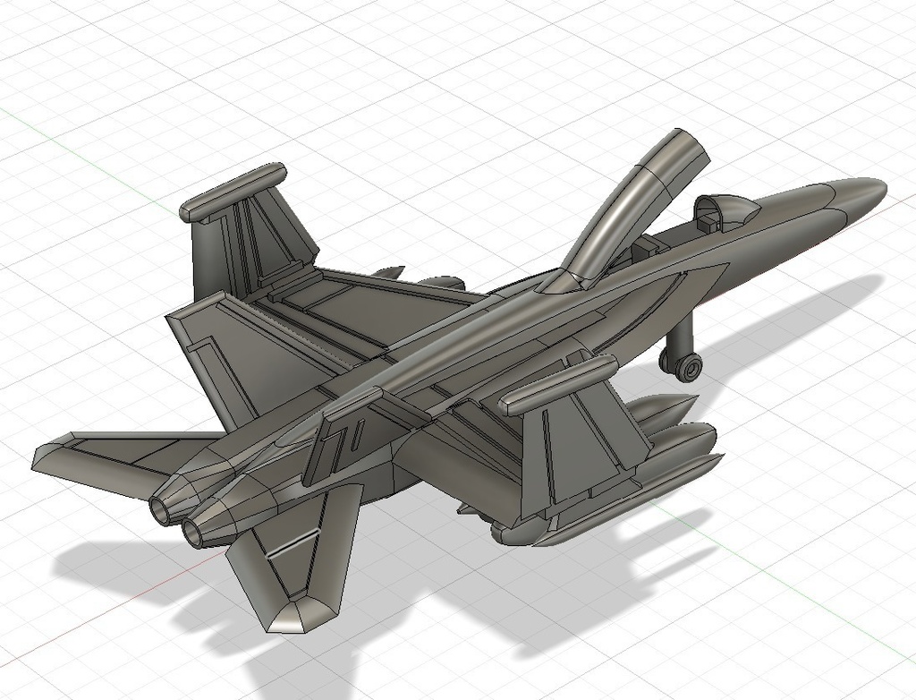F/A-18F・EA-18G 8機 アメリカ海軍 1/700 艦船模型 7F