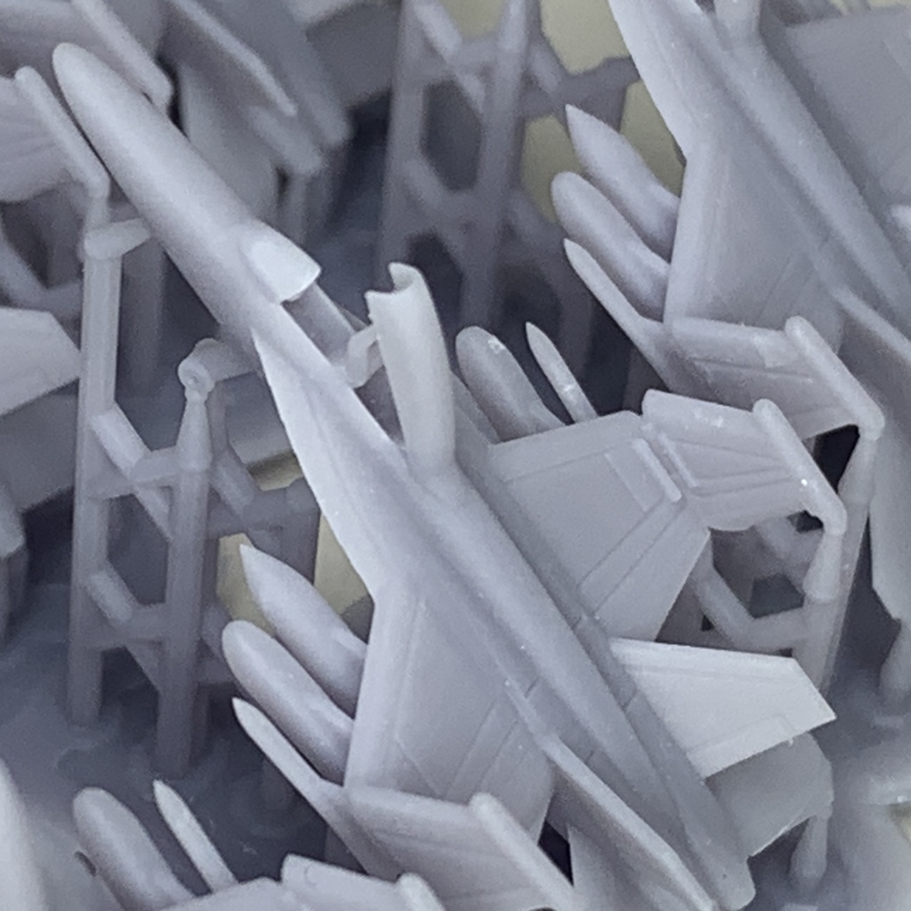 F/A-18F・EA-18G 8機 アメリカ海軍 1/700 艦船模型 7F