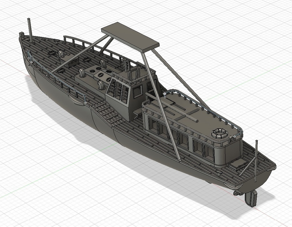 15m内火艇 1/200 戦艦大和・武蔵 船尾 艦載艇格納庫吊り下げ仕様 艦船模型 Amegraphy 2-15