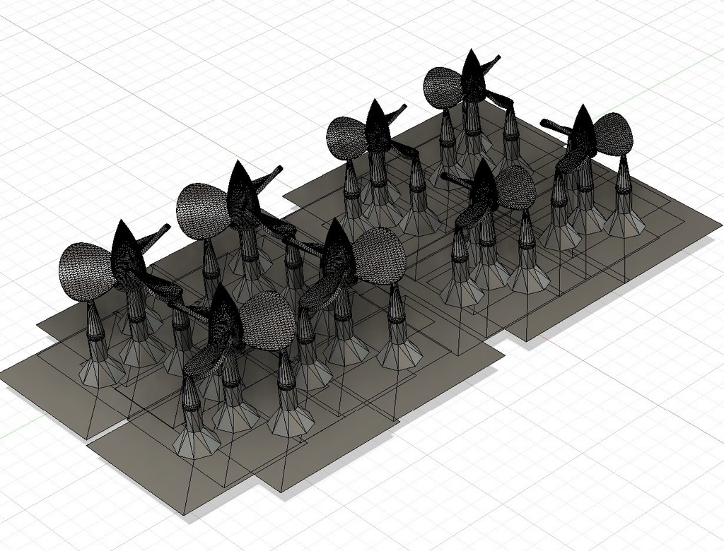 1/700 スクリュープロペラ 大中 艦船模型用 7S