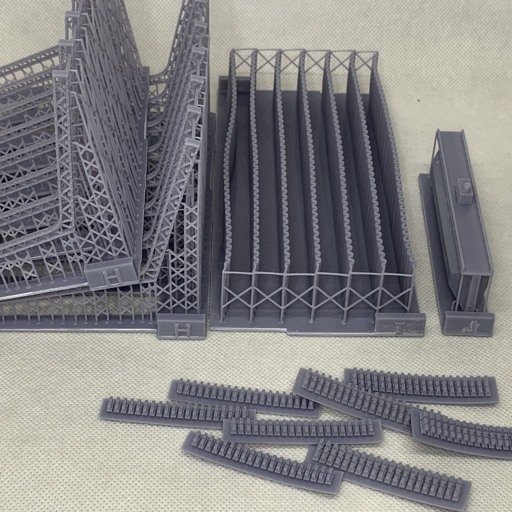 大和船渠 呉海軍工廠 造船船渠ドック 1/700 未組立・未塗装 3Dプリントパーツキット