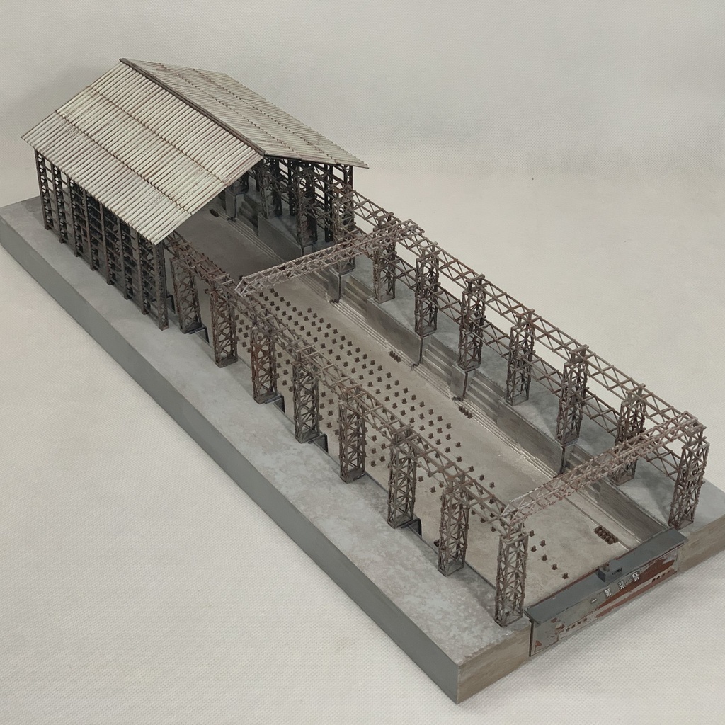 大和船渠 呉海軍工廠 造船船渠ドック 1/700 未組立・未塗装 3Dプリントパーツキット