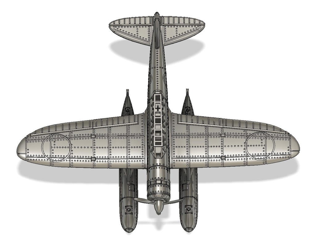 零式水上探索機 1/200 戦艦大和・武蔵 艦載機 艦船模型 20探-1
