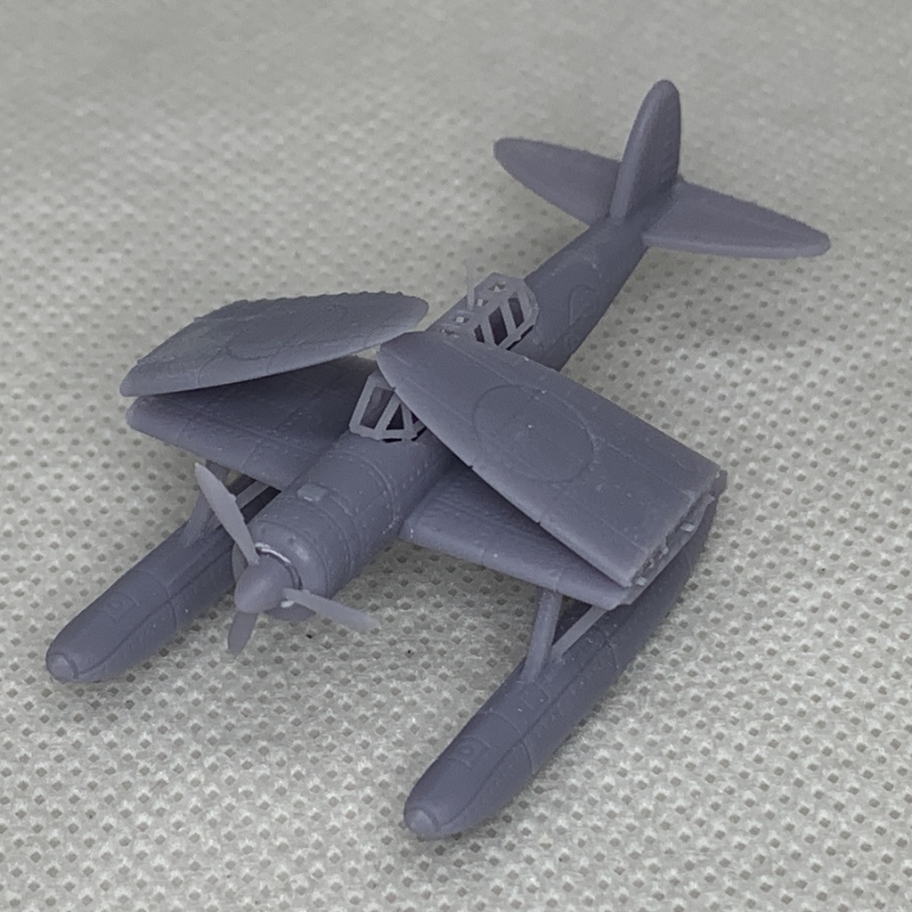 零式水上探索機 折り畳み翼 1/200 戦艦大和・武蔵 艦載機 艦船模型 20探-2