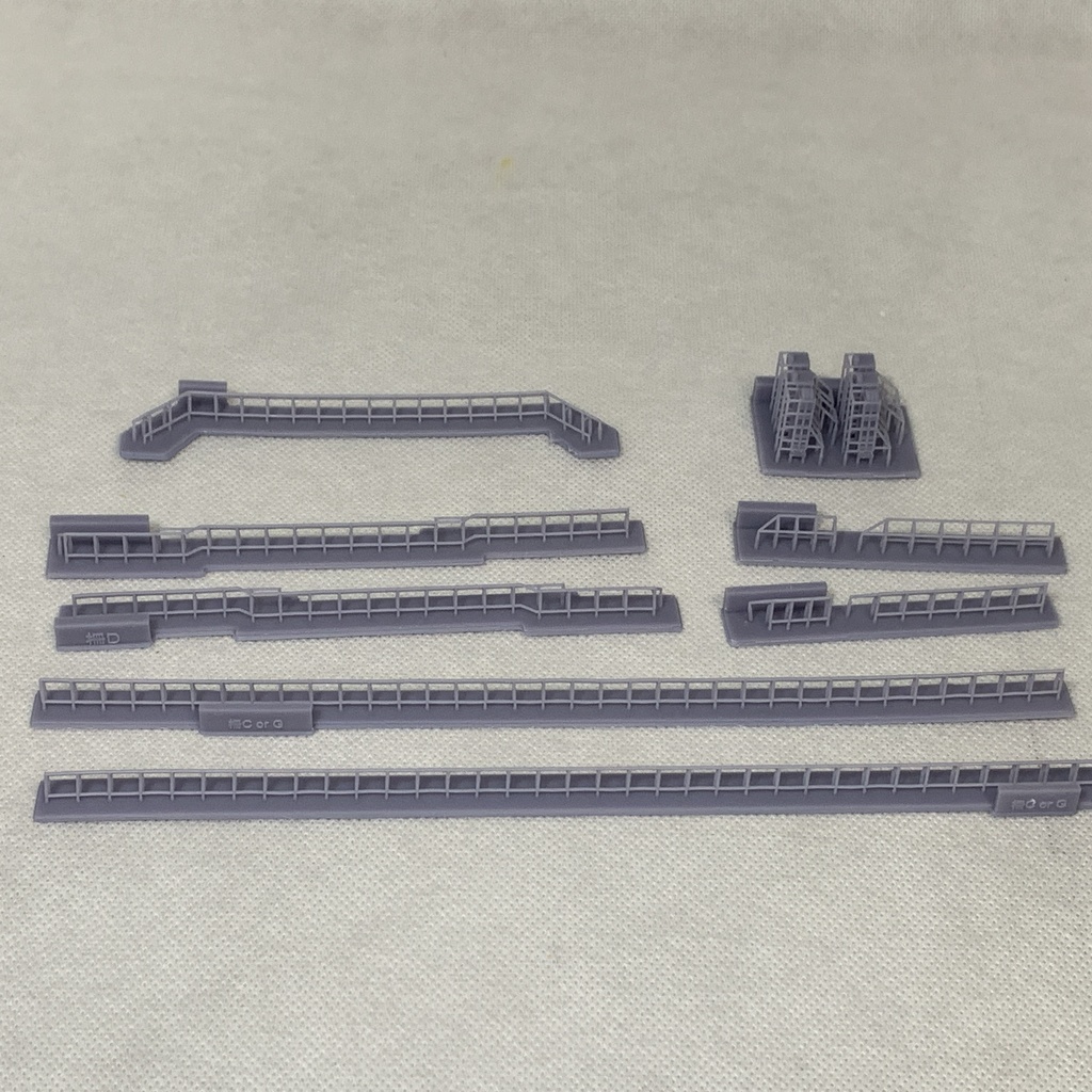 JMU呉 第四ドック 1/700ジオラマ用 未組立・未塗装 3Dプリントパーツキット