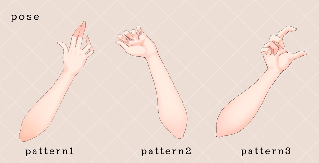 【フリー素材】眼鏡&ポーズ素材2