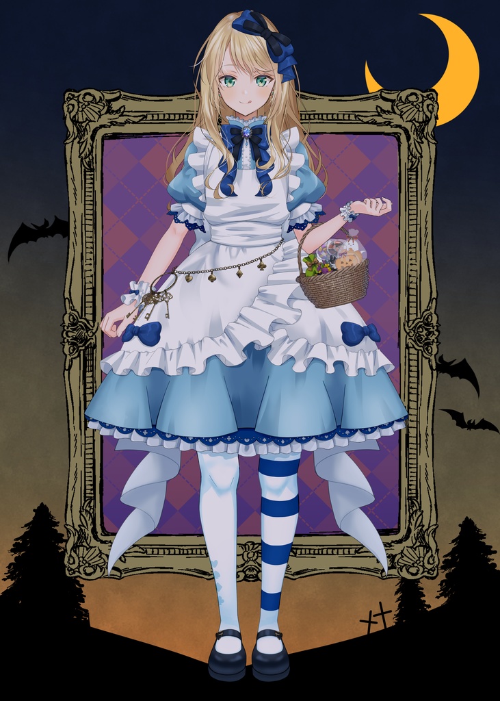 アリス衣装素材