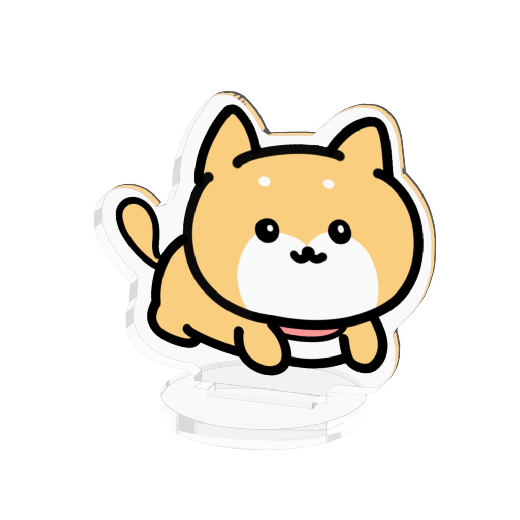 柴犬わんちゃん-アクリルフィギュア-