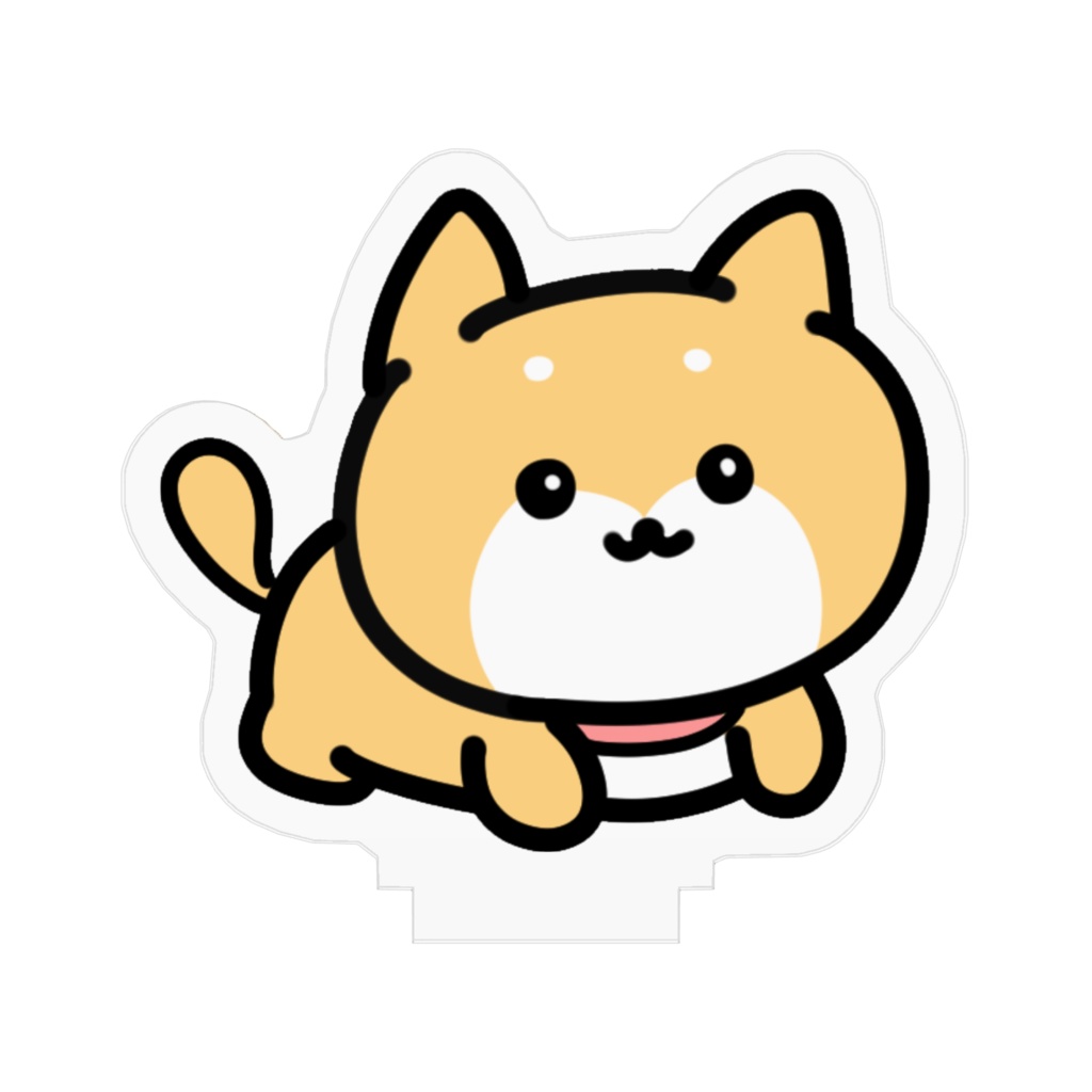 柴犬わんちゃん-アクリルフィギュア-