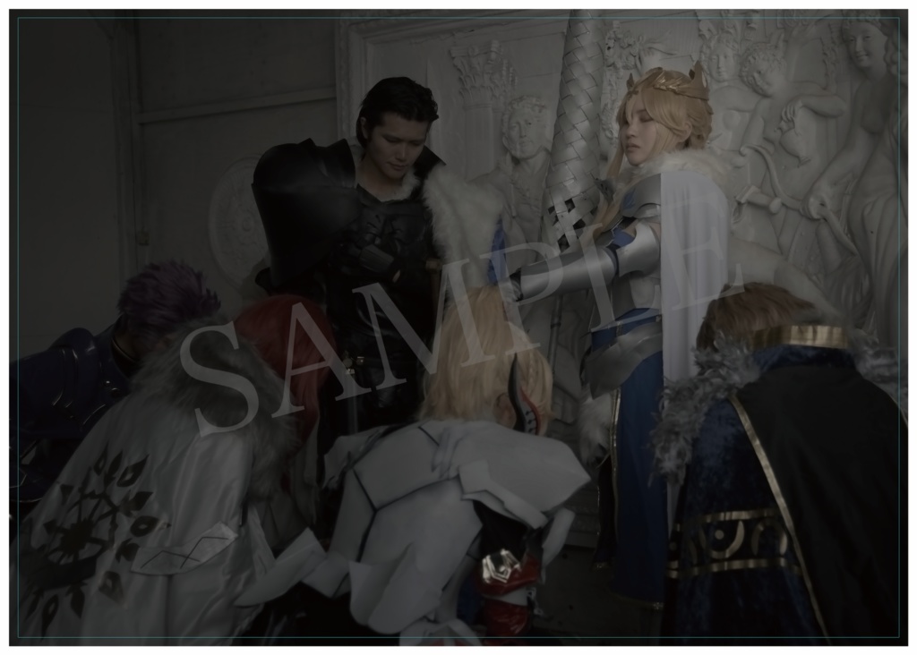 ☆C97再販☆fgo獅子王 コスプレ写真集『O Nata Lux』