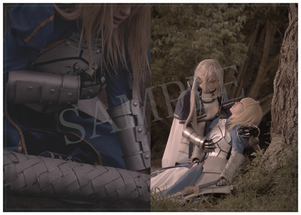 ☆C97再販☆fgo獅子王 コスプレ写真集『O Nata Lux』