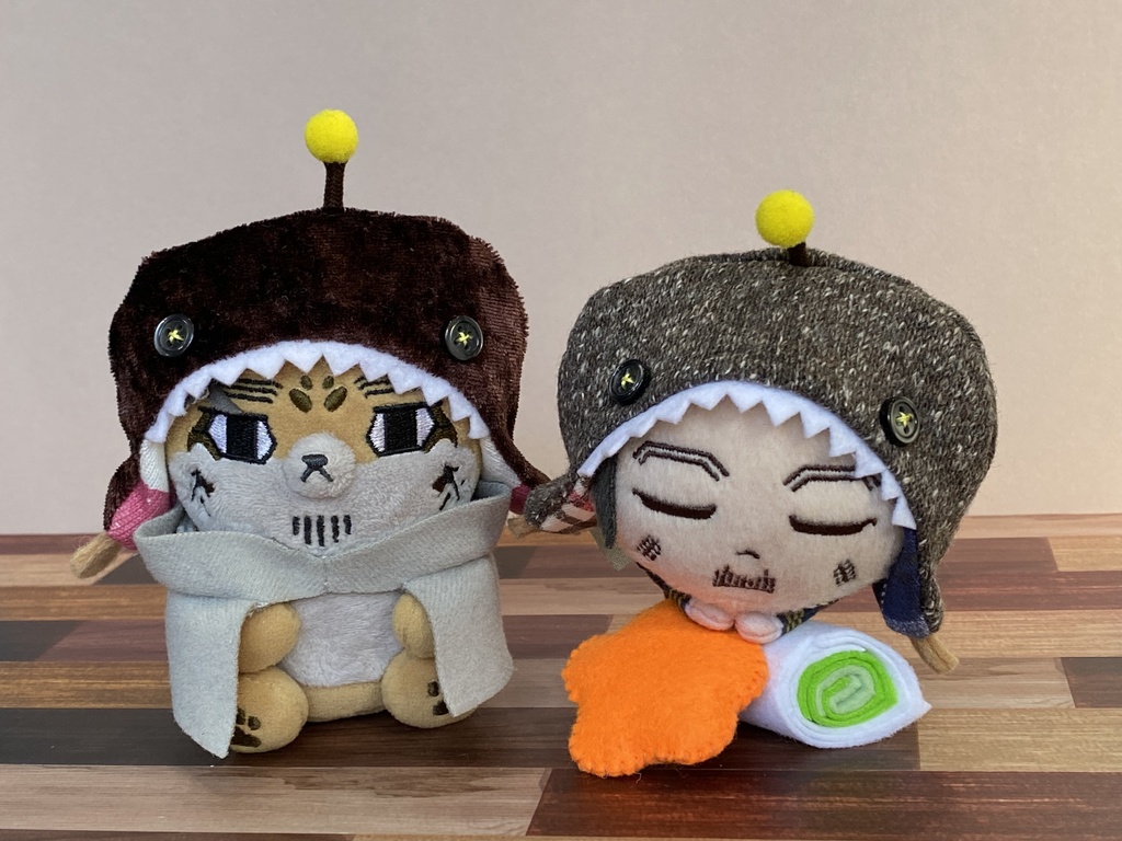 おっかぁが夜なべしたアンコウのお帽子