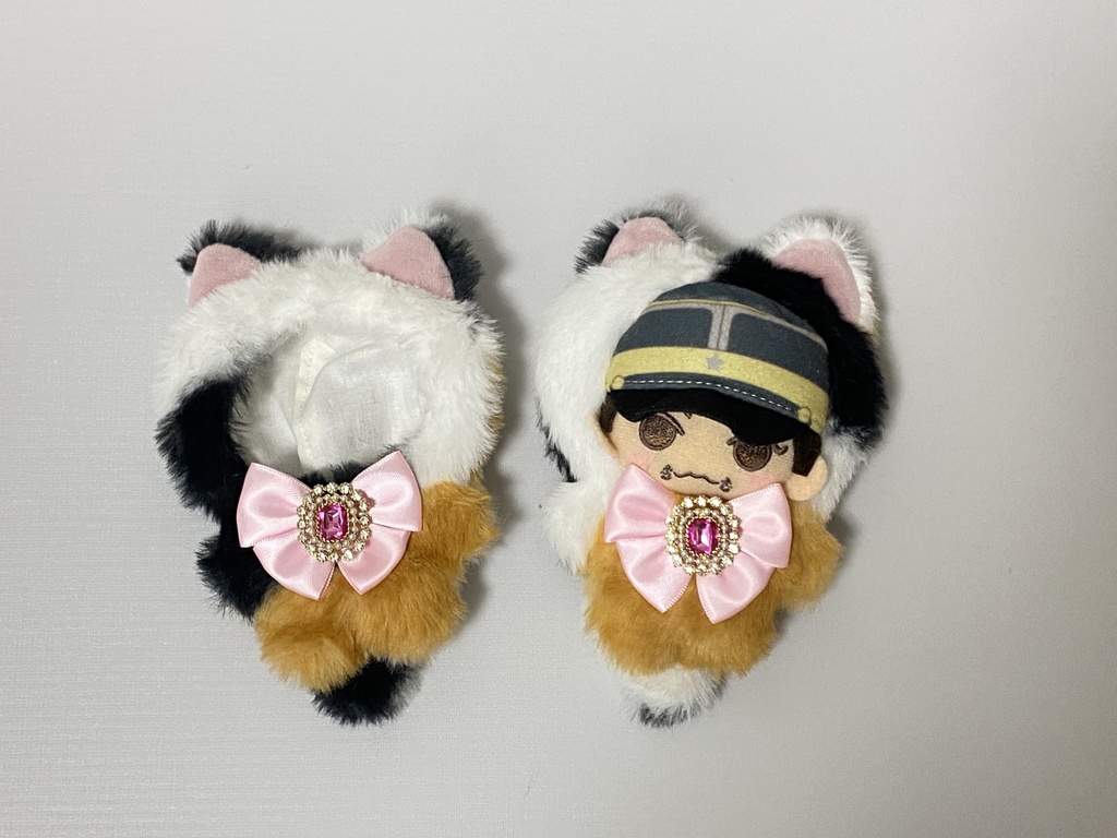 三毛猫ちゃんの着ぐるみ 10センチぬい用