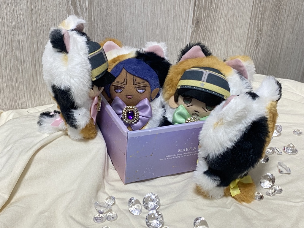 三毛猫ちゃんの着ぐるみ 10センチぬい用