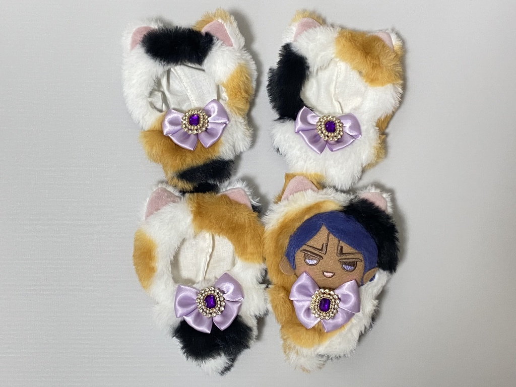 三毛猫ちゃんの着ぐるみ 10センチぬい用