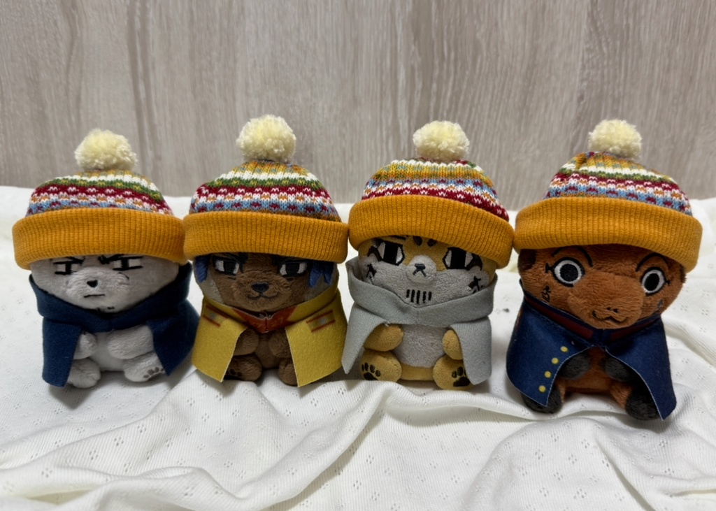 フォゼちゃんの冬支度 木の葉色