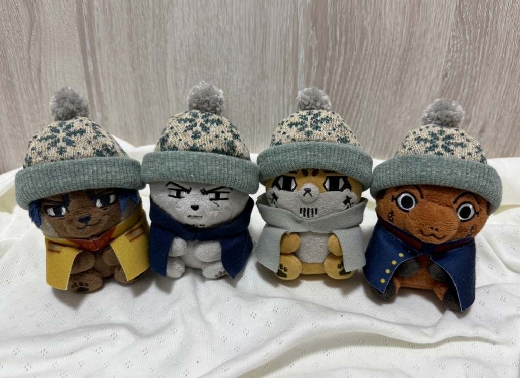 フォゼちゃんの冬支度 ピンク・グリーン