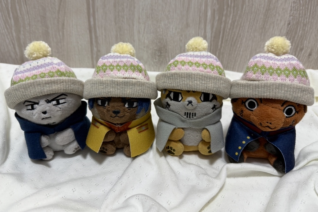 フォゼちゃんの冬支度 ピンク・グリーン