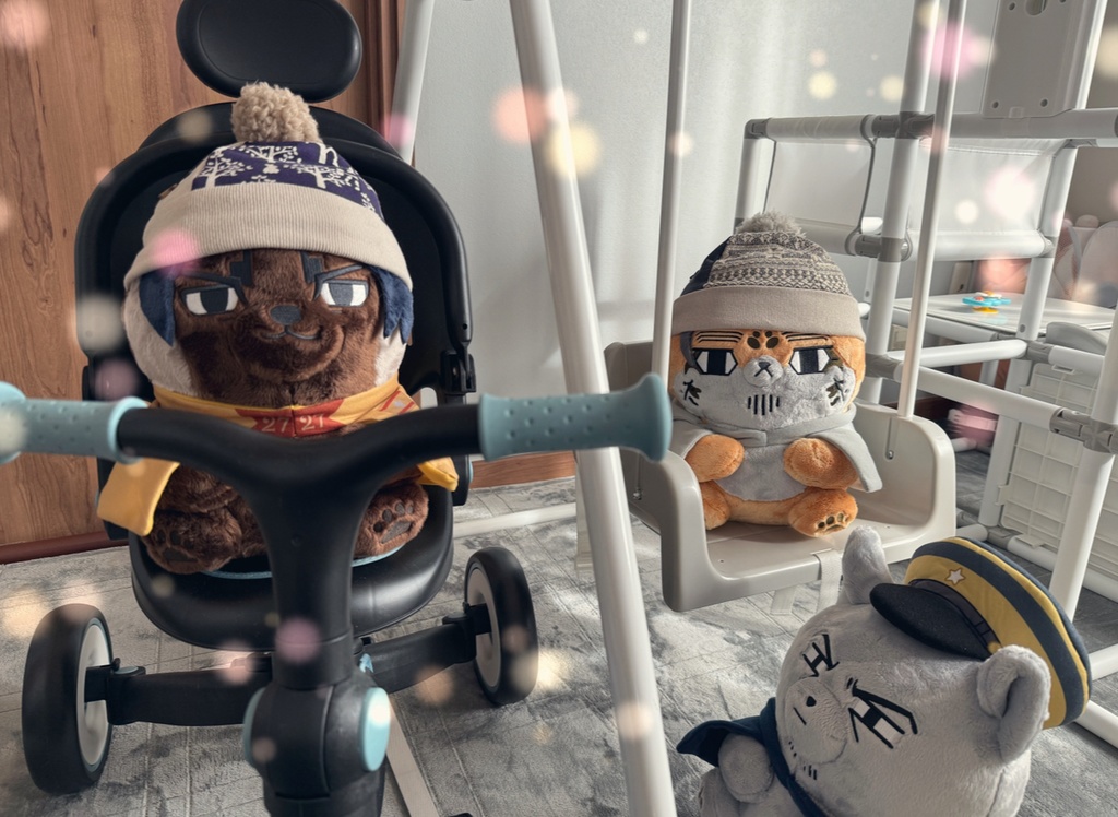 大きいフォゼちゃんも冬支度♡