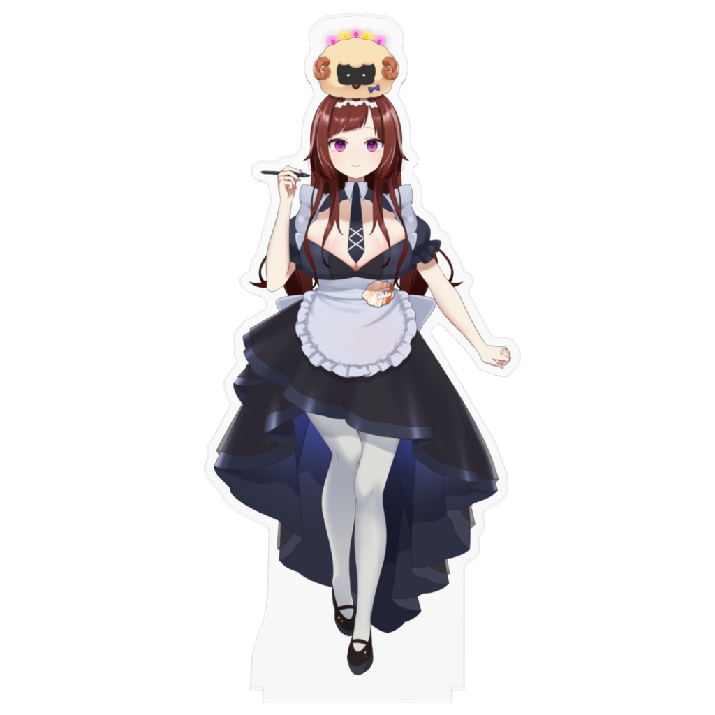 【アクリルフィギュア】灯津路(ひつじ)【160x160mm】