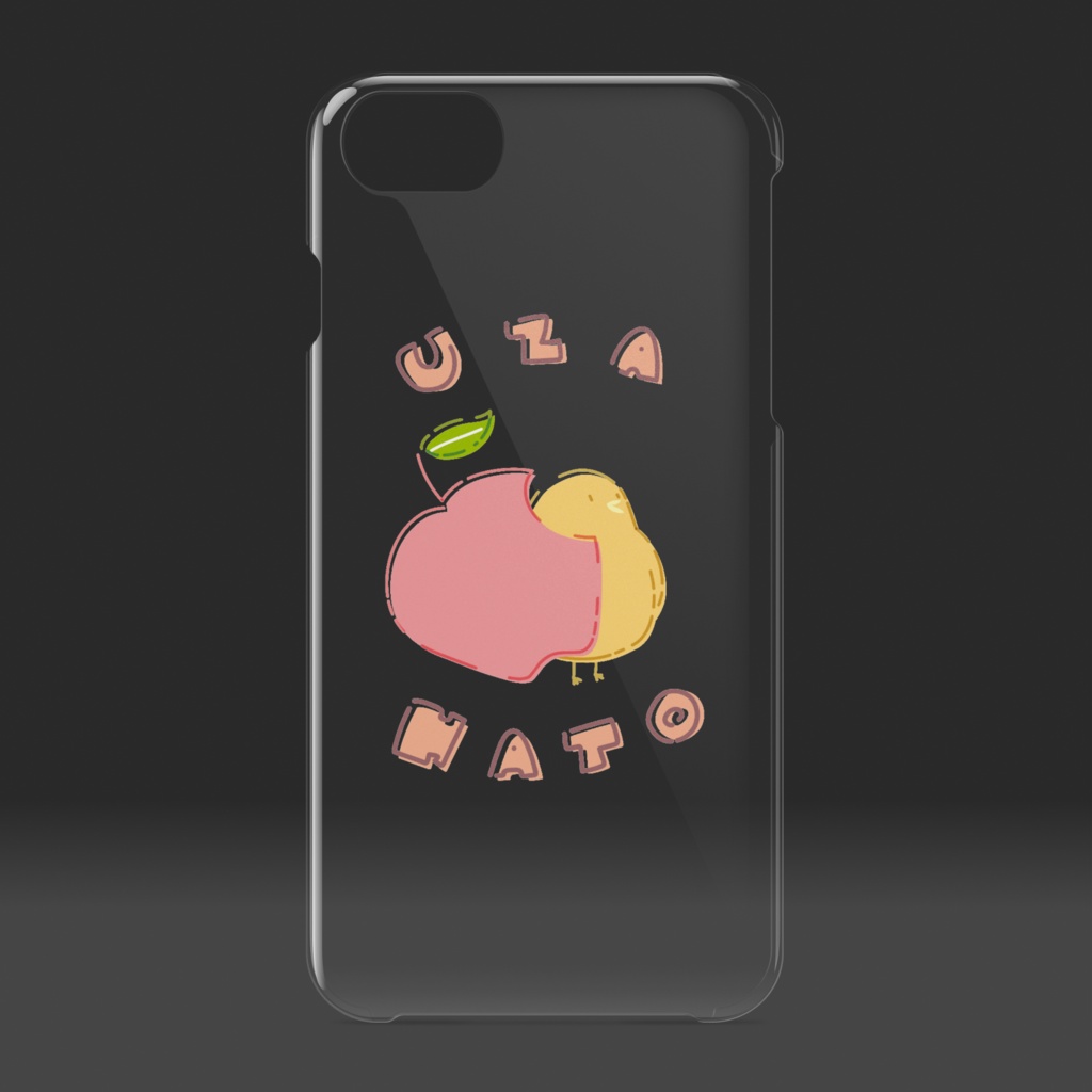 あたたかみがあるハトのクリアケース