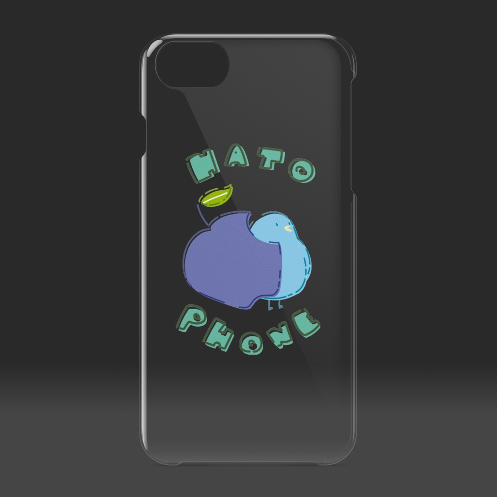 フレッシュみがあるハトのクリアケース