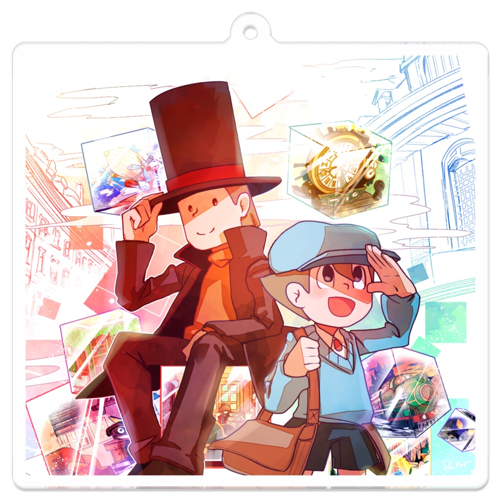 第3回レイ100開催記念　アクリルキーホルダー