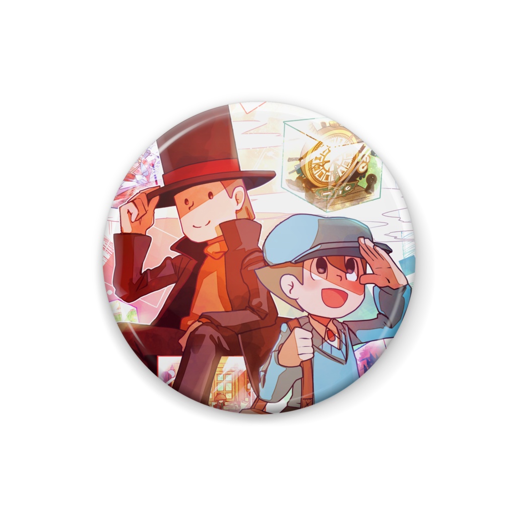 第３回レイ100開催記念　缶バッチ