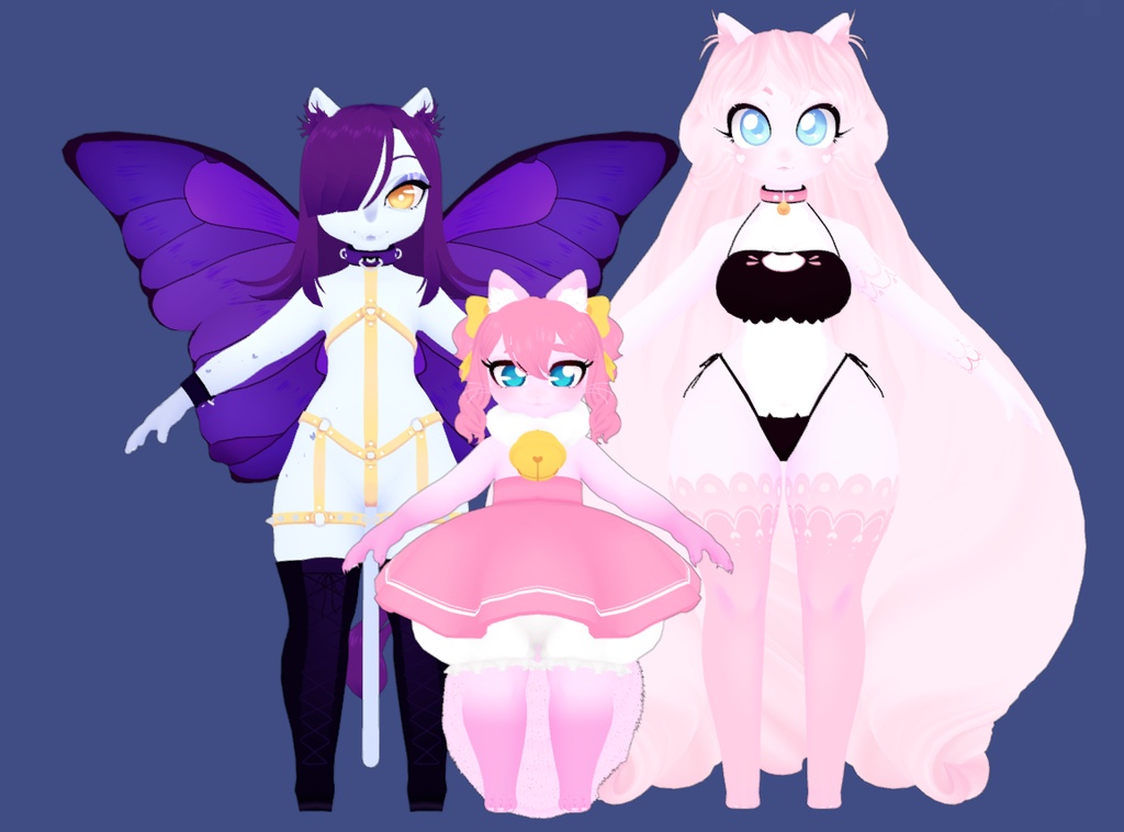 [VRChat] Sweet Pea Model - Riceballer3D - 6/6