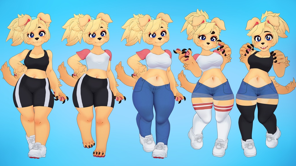 [VRChat] Baller Puppy - Riceballer3D - 2/2