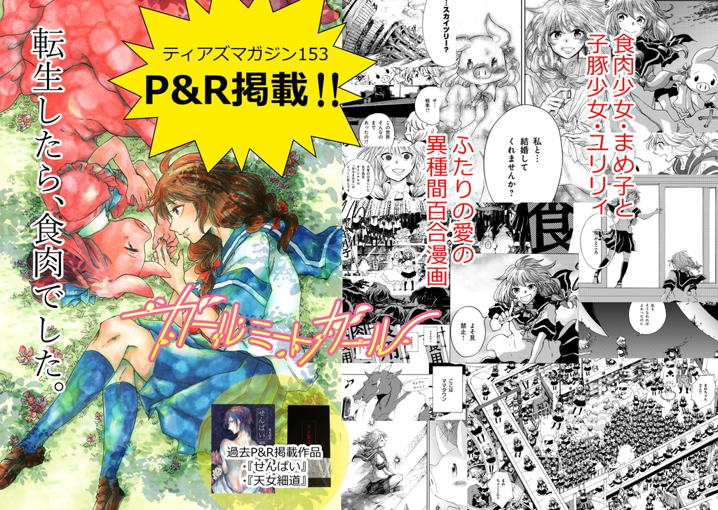 【自費出版】「ガールミートガール」単行本2巻【ティアマガ153P&R掲載】