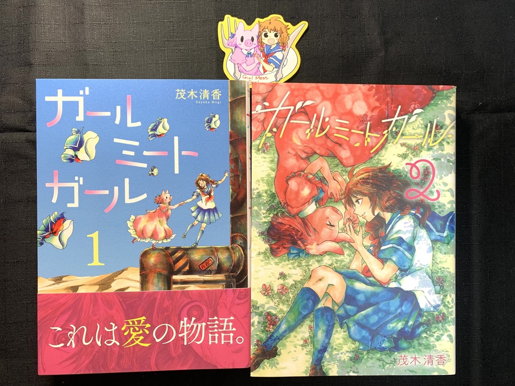 【１５周年サイン本Aセット】ガールミートガール①②セット【期間限定】