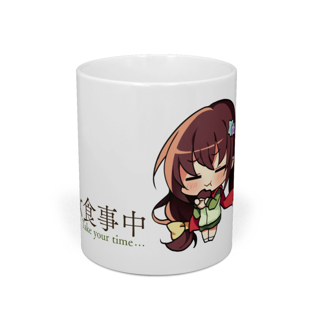 ゆっくりできる千代子ちゃんのマグカップ