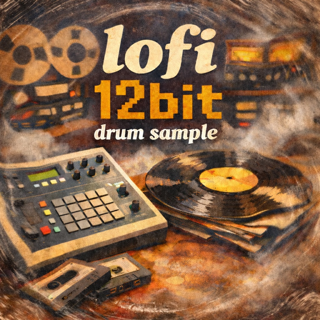 Lofi 12bit Drum Sample pack