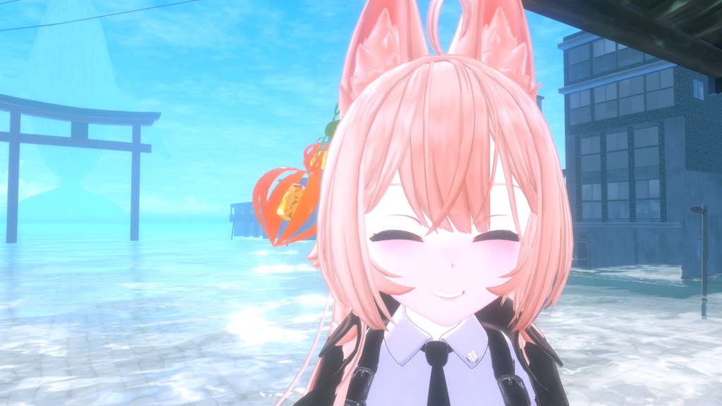 鬼灯イヤリング