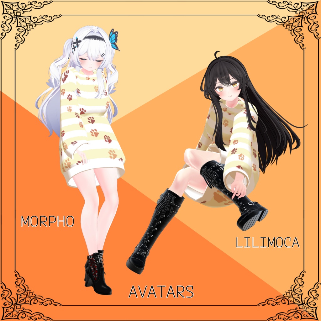 【24アバター対応】ALLWAYS SWEAT【VRC想定】