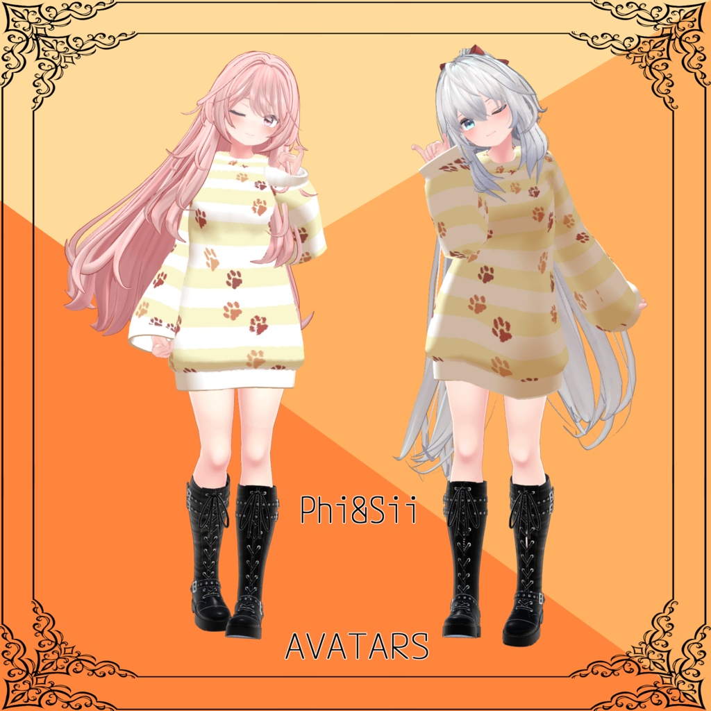 【24アバター対応】ALLWAYS SWEAT【VRC想定】