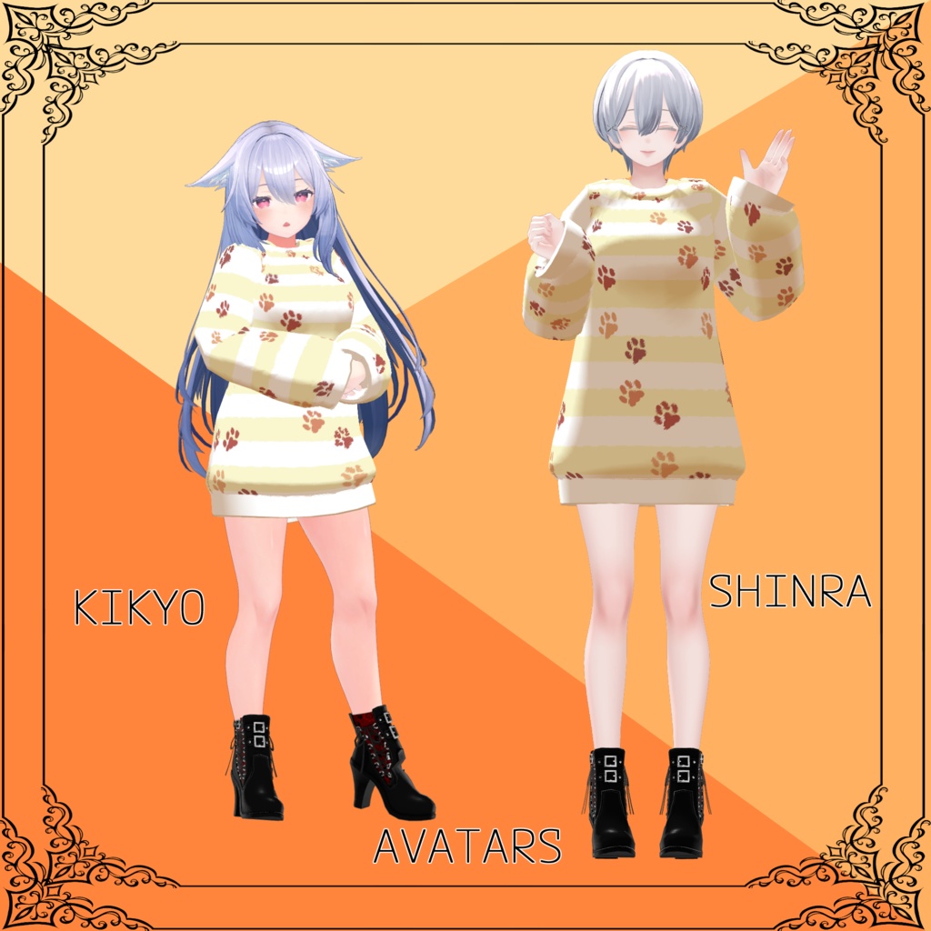 【24アバター対応】ALLWAYS SWEAT【VRC想定】