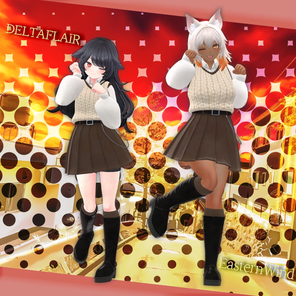 【33アバター対応】Autumn Scholar #26【VRChat想定】