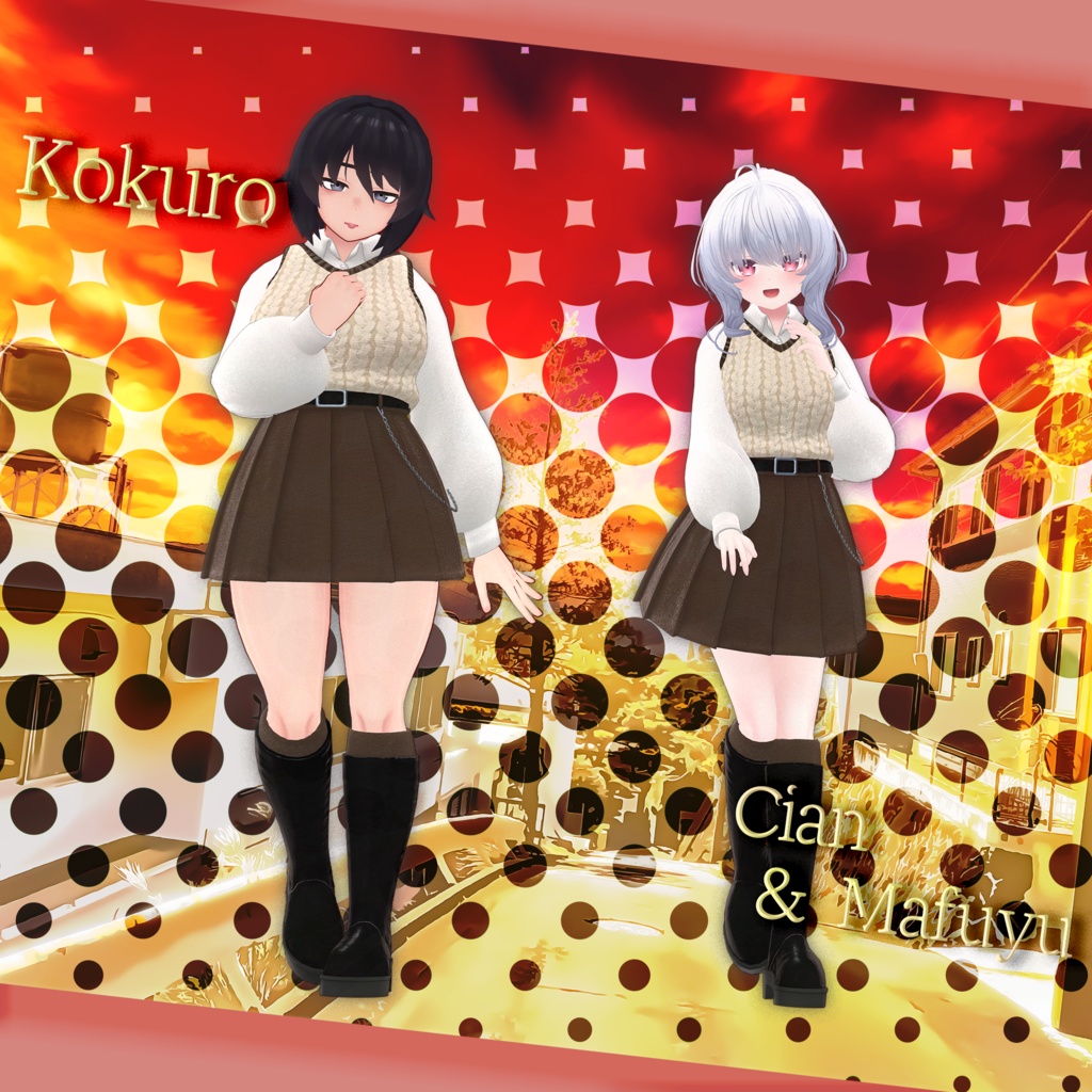 【33アバター対応】Autumn Scholar #26【VRChat想定】