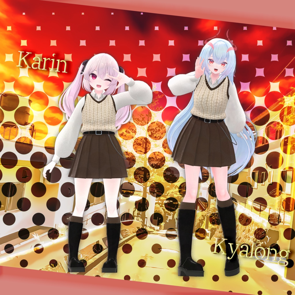 【33アバター対応】Autumn Scholar #26【VRChat想定】