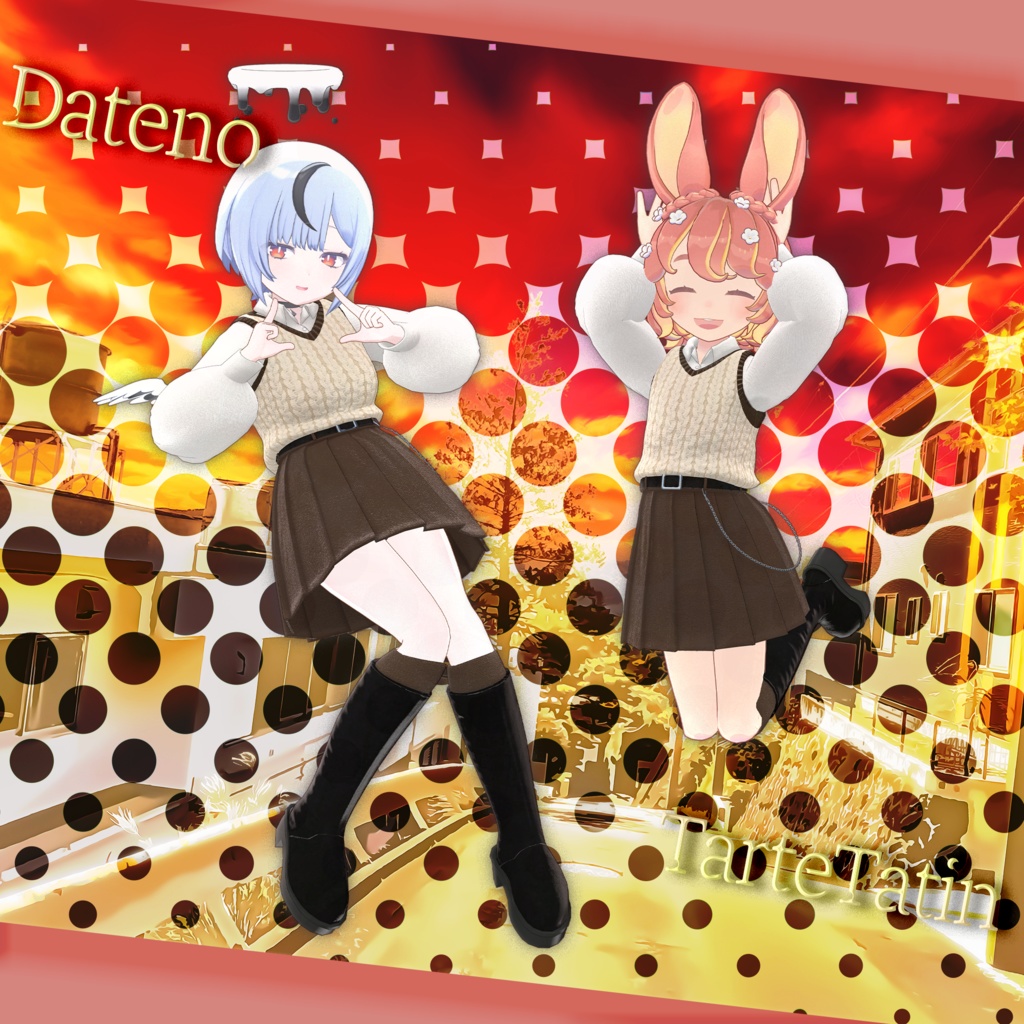 【33アバター対応】Autumn Scholar #26【VRChat想定】