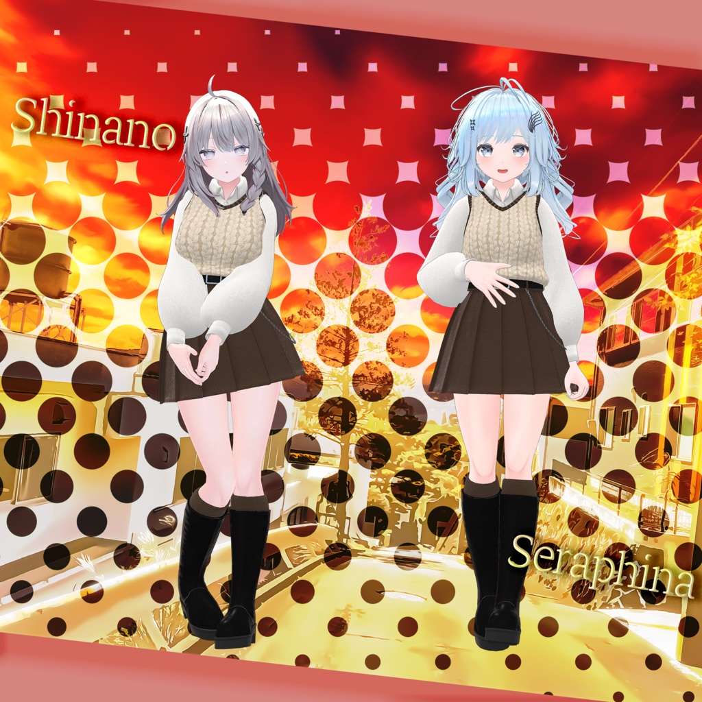 【33アバター対応】Autumn Scholar #26【VRChat想定】