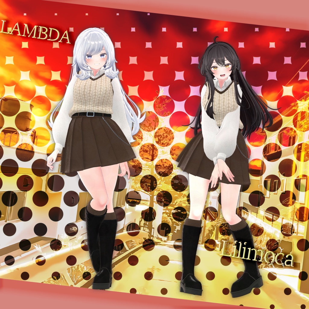 【33アバター対応】Autumn Scholar #26【VRChat想定】