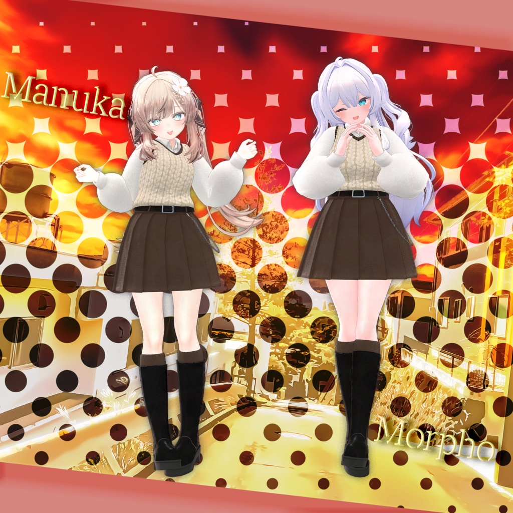 【33アバター対応】Autumn Scholar #26【VRChat想定】