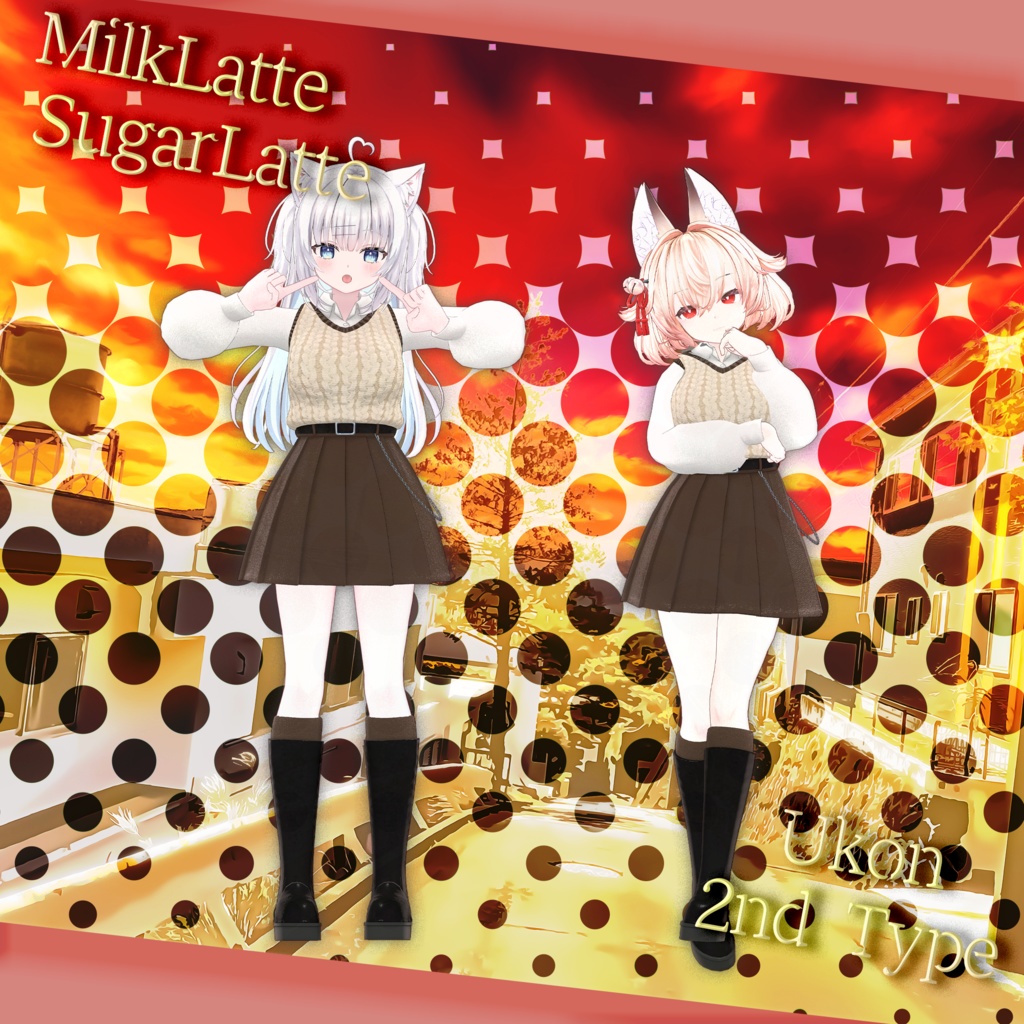 【33アバター対応】Autumn Scholar #26【VRChat想定】