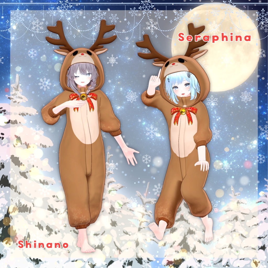 【39アバター対応】トナカイでTonight【VRC想定】